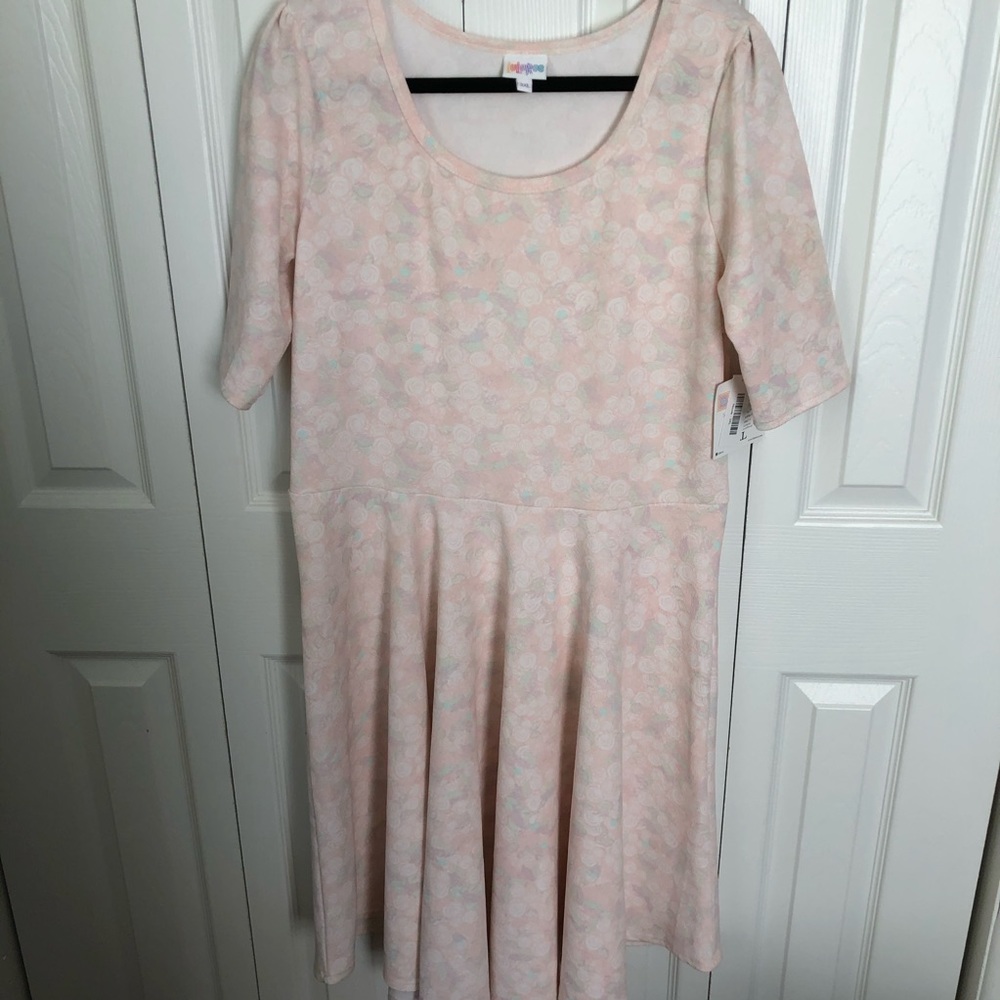 Lularoe Nicole Pastel Dress